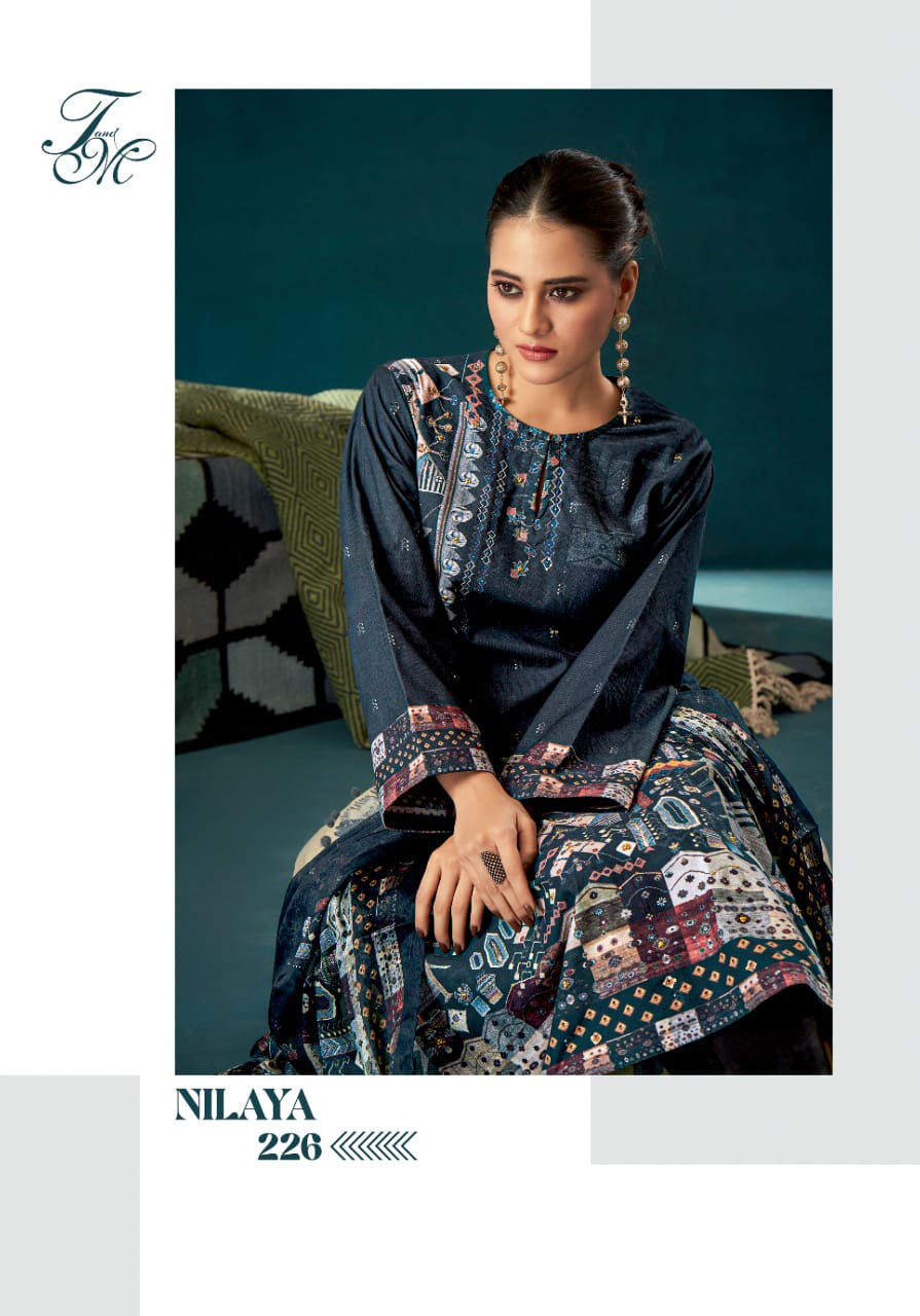 Nilaya By T And M Viscose Digital Printed Salwar Kameez Wholesale Shop In Surat